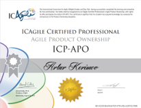 ICP‑APO Agile Product Owner Certificate